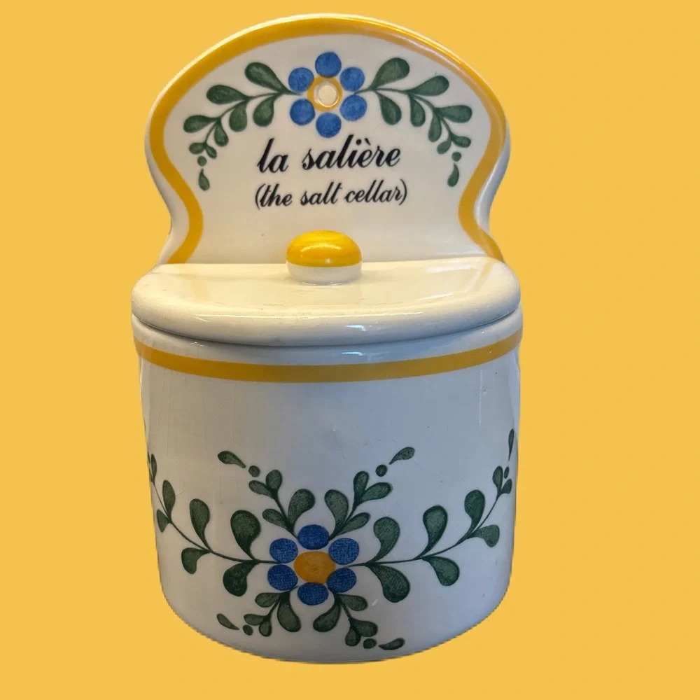 Ceramic Salt Cellar Vintage